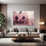 Gotik Pembe Balkabağı: Esrarengiz Halloween Cam Tablo Duvar Dekoru cam tablo, duvar sanatı, modern dekorasyon, soyut sanat, cam sanat eserleri, iç mekan dekorasyonu, ofis dekorasyonu, ev dekorasyonu, restoran dekorasyonu, cafe dekorasyonu, cam baskı, UV baskı, estetik duvar sanatı