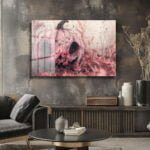 Gotik Pembe Balkabağı: Esrarengiz Halloween Cam Tablo Duvar Dekoru cam tablo, duvar sanatı, modern dekorasyon, soyut sanat, cam sanat eserleri, iç mekan dekorasyonu, ofis dekorasyonu, ev dekorasyonu, restoran dekorasyonu, cafe dekorasyonu, cam baskı, UV baskı, estetik duvar sanatı
