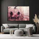Gotik Pembe Balkabağı: Esrarengiz Halloween Cam Tablo Duvar Dekoru cam tablo, duvar sanatı, modern dekorasyon, soyut sanat, cam sanat eserleri, iç mekan dekorasyonu, ofis dekorasyonu, ev dekorasyonu, restoran dekorasyonu, cafe dekorasyonu, cam baskı, UV baskı, estetik duvar sanatı