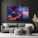 Kozmik Yolculuk: Evrenin Işıltısında Modern Cam Tablo Duvar Dekoru Kozmik Yolculuk: Evrenin Işıltısında Modern Cam Tablo Dekoratif Cam Tablo