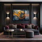 Dijital Altın Çağı: Bitcoin Gücü Temalı Modern Temperli Cam Tablo Duvar Dekoru cam tablo, duvar sanatı, modern dekorasyon, soyut sanat, cam sanat eserleri, iç mekan dekorasyonu, ofis dekorasyonu, ev dekorasyonu, restoran dekorasyonu, cafe dekorasyonu, cam baskı, UV baskı, estetik duvar sanatı