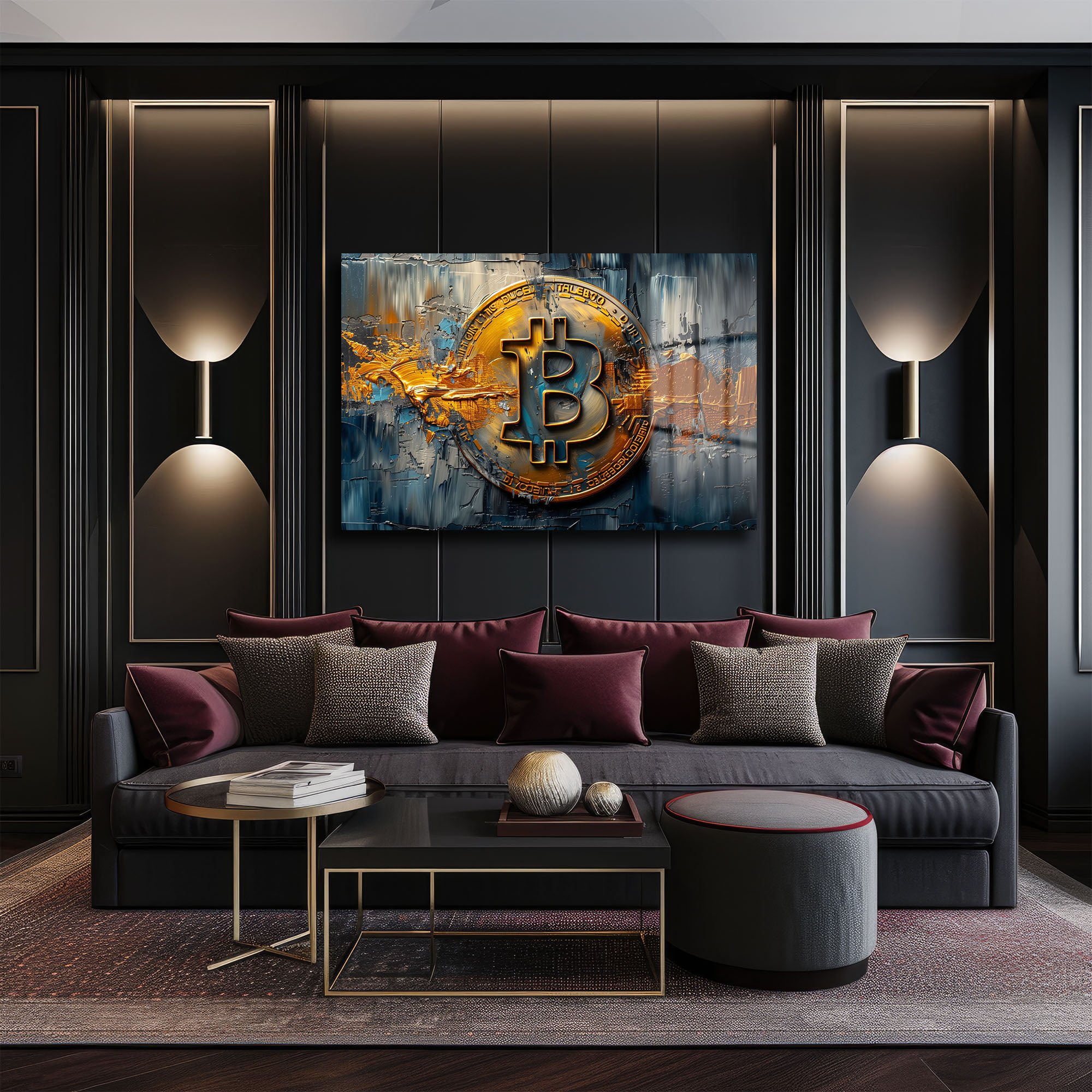 Dijital Altın Çağı: Bitcoin Gücü Temalı Modern Temperli Cam Tablo Duvar Dekoru cam tablo, duvar sanatı, modern dekorasyon, soyut sanat, cam sanat eserleri, iç mekan dekorasyonu, ofis dekorasyonu, ev dekorasyonu, restoran dekorasyonu, cafe dekorasyonu, cam baskı, UV baskı, estetik duvar sanatı