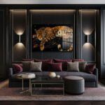 Parıldayan Rüyalar: Kozmik Leopar Temalı Temperli Cam Tablo Duvar Dekoru cam tablo, duvar sanatı, modern dekorasyon, soyut sanat, cam sanat eserleri, iç mekan dekorasyonu, ofis dekorasyonu, ev dekorasyonu, restoran dekorasyonu, cafe dekorasyonu, cam baskı, UV baskı, estetik duvar sanatı