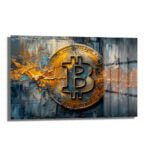 Dijital Altın Çağı: Bitcoin Gücü Temalı Modern Temperli Cam Tablo Duvar Dekoru cam tablo, duvar sanatı, modern dekorasyon, soyut sanat, cam sanat eserleri, iç mekan dekorasyonu, ofis dekorasyonu, ev dekorasyonu, restoran dekorasyonu, cafe dekorasyonu, cam baskı, UV baskı, estetik duvar sanatı
