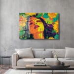Günebakanın Gözyaşları: Canlı Pop Art Cam Tablo - Modern Duvar Dekorasyonu Duvar Dekoru Günebakanın Gözyaşları: Canlı Pop Art Cam Tablo - Modern Duvar Dekorasyonu Dekoratif Cam Tablo
