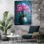 Pembe Orkide Zarafeti: Temperli Cam Tablo ile Evinize Bahar Esintisi Duvar Dekoru Pembe Orkide Zarafeti: Temperli Cam Tablo ile Evinize Bahar Esintisi Dekoratif Cam Tablo
