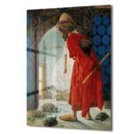 Osman Hamdi Bey'den Kaplumbağa Terbiyecisi: Efsanevi Temperli Cam Tablo Duvar Dekoru Osman Hamdi Bey'den Kaplumbağa Terbiyecisi: Efsanevi Temperli Cam Tablo Dekoratif Cam Tablo