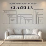 Doğal Denge: Huzur Veren Minimalist Cam Tablo Dekoratif Cam Tablo