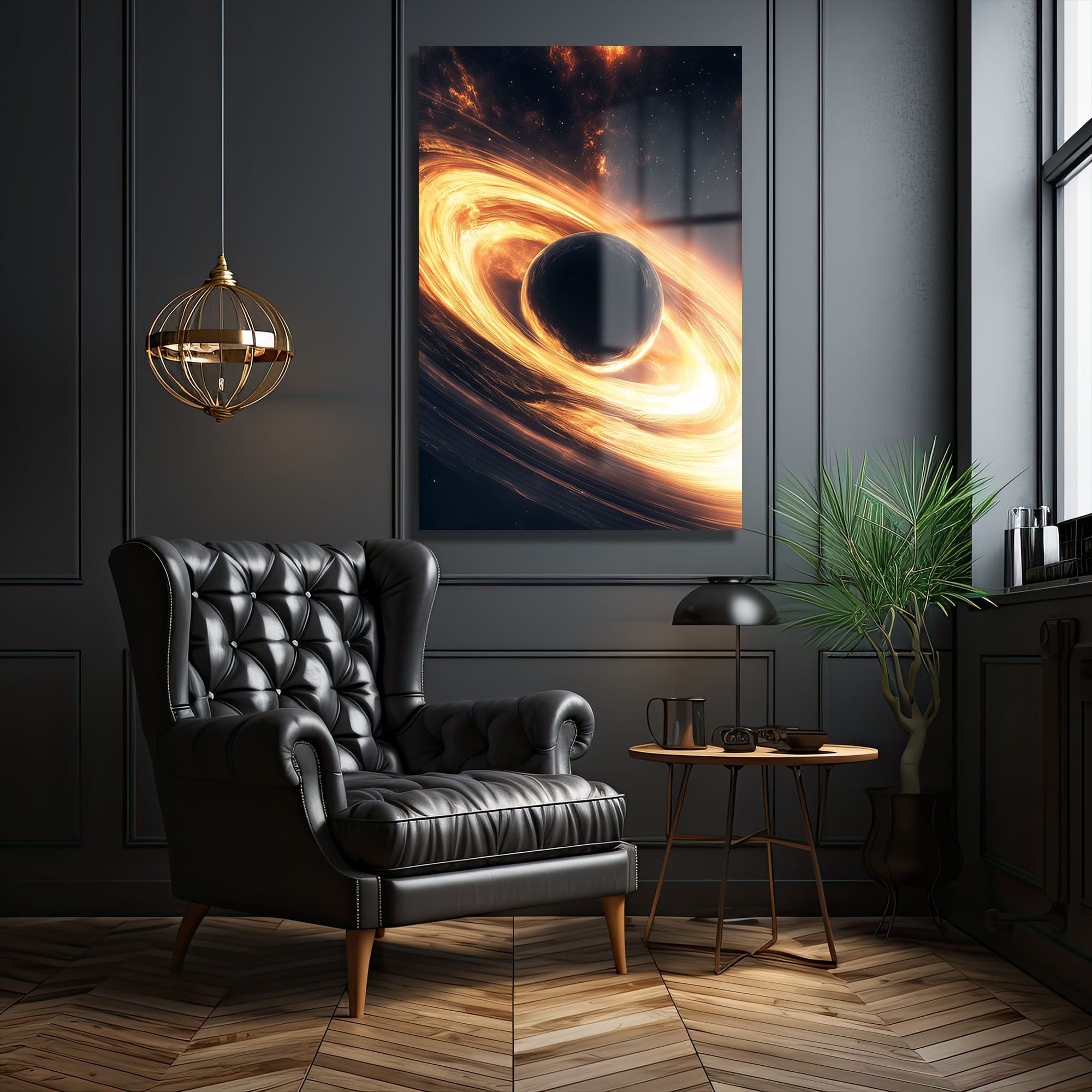 Kozmik Çekim: Galaktik Spiral Cam Tablo | Uzay Temalı Modern Duvar Dekoru Duvar Dekoru Kozmik Çekim: Galaktik Spiral Cam Tablo | Uzay Temalı Modern Duvar Dekoru - Görsel 2