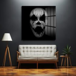 Karanlık Çığlık Cam Tablo - Gotik Sanat Duvar Dekoru Duvar Dekoru Karanlık Çığlık Cam Tablo - Gotik Sanat Duvar Dekoru Dekoratif Cam Tablo