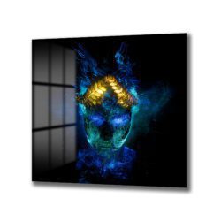 Mistik Aura: Dijital Sanat Temalı Işıltılı Cam Tablo Duvar Dekoru Mistik Aura: Dijital Sanat Temalı Işıltılı Cam Tablo Dekoratif Cam Tablo