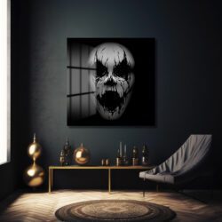 Karanlık Çığlık Cam Tablo - Gotik Sanat Duvar Dekoru Duvar Dekoru Karanlık Çığlık Cam Tablo - Gotik Sanat Duvar Dekoru Dekoratif Cam Tablo