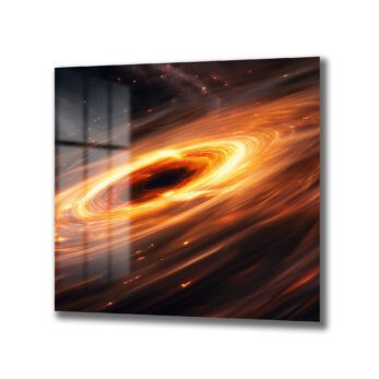 Kozmik Enerji Spiral Cam Tablo - Glazella