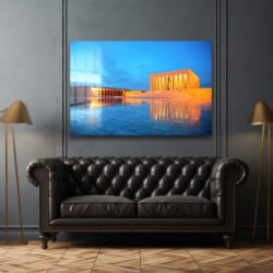 Anıtkabir'in Altın Yansımaları: Görkemli Cam Tablo Duvar Dekoru Anıtkabir'in Altın Yansımaları: Görkemli Cam Tablo Dekoratif Cam Tablo