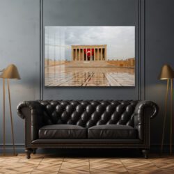 Anıtkabir'in Görkemli Yansıması: Türk Bayraklı Cam Tablo Duvar Dekoru Anıtkabir'in Görkemli Yansıması: Türk Bayraklı Cam Tablo Dekoratif Cam Tablo