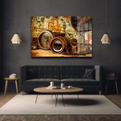 Keşif Ruhu: Vintage Pusula ve Dünya Haritası Cam Tablo Duvar Dekoru Keşif Ruhu: Vintage Pusula ve Dünya Haritası Cam Tablo Dekoratif Cam Tablo