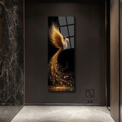 Anka Kuşu Panoramik Cam Tablo Duvar Dekoru Anka Kuşu Panoramik Cam Tablo Dekoratif Cam Tablo