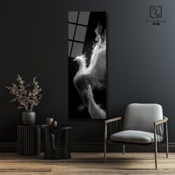 Anka Kuşu Panoramik Cam Tablo Duvar Dekoru Anka Kuşu Panoramik Cam Tablo Dekoratif Cam Tablo