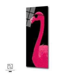 Flamingo Panoramik Cam Tablo Duvar Dekoru Flamingo Panoramik Cam Tablo Dekoratif Cam Tablo
