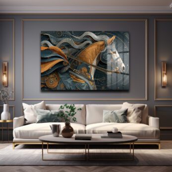 Modern At Cam Tablo - Glazella Modern At Cam Tablo - Glazella