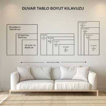 Alternative view of Evrenin Dansı: Mor ve Mavi Tonlarında Soyut Temperli Cam Tablo