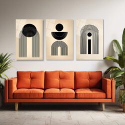 Modern Minimalist Geometrik Siyah Beyaz Cam Tablo Seti Üçlü Set Duvar Dekoru Modern Minimalist Geometrik Siyah Beyaz Cam Tablo Seti Üçlü Set