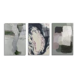 Modern Soyut Üçlü Cam Tablo Seti | Duvar Dekorasyonunda Sanatsal Dokunuş Üçlü Set - Glazella Modern Soyut Üçlü Cam Tablo Seti | Duvar Dekorasyonunda Sanatsal Dokunuş Üçlü Set - Glazella