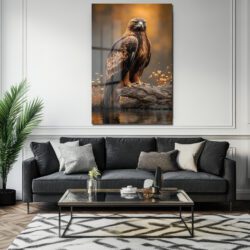 İhtişamlı Kartal Manzarası Cam Tablo Duvar Dekoru İhtişamlı Kartal Manzarası Cam Tablo