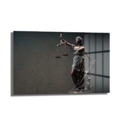 Adalet Tanrıçası Themis Cam Tablo - Hukukun Gücü Sanatla Buluşuyor Duvar Dekoru Adalet Tanrıçası Themis Cam Tablo - Hukukun Gücü Sanatla Buluşuyor