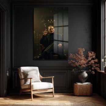 Atatürk'ün Zamansız Ruhundan İlhamla Modern Cam Tablo - Glazella Atatürk'ün Zamansız Ruhundan İlhamla Modern Cam Tablo - Glazella