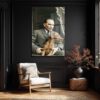 Atatürk ve Köpeği Foks Cam Tablo - Tarihe Saygı ve Sadakat Duvar Dekoru Atatürk ve Köpeği Foks Cam Tablo - Tarihe Saygı ve Sadakat