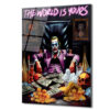 The World Is Yours Joker Cam Tablo: Gücün ve Zenginliğin İfadesi Duvar Dekoru The World Is Yours Joker Cam Tablo: Gücün ve Zenginliğin İfadesi