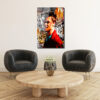 Tyler Durden Asi Ruh Pop Art Cam Tablo Duvar Dekoru Tyler Durden Asi Ruh Pop Art Cam Tablo