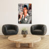 Scarface Tony Montana Efsanesi Modern Cam Tablo Duvar Dekoru Scarface Tony Montana Efsanesi Modern Cam Tablo
