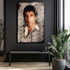Scarface Efsanesi Tony Montana Cam Tablo | Para ve Güç Temalı Duvar Dekoru Scarface Efsanesi Tony Montana Cam Tablo | Para ve Güç Temalı
