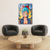 Bulma Stil Street Art Cam Tablo Duvar Dekoru Bulma Stil Street Art Cam Tablo