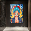 Bulma Stil Street Art Cam Tablo Duvar Dekoru Bulma Stil Street Art Cam Tablo