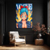 Bulma Stil Street Art Cam Tablo Duvar Dekoru Bulma Stil Street Art Cam Tablo