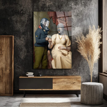 Asi Ruhlar: Modern Sanat ve Sokak Modası Cam Tablo - Glazella Asi Ruhlar: Modern Sanat ve Sokak Modası Cam Tablo - Glazella