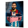 Lionel Messi Efsanesi: Parçalı Formalar Sanat Cam Tablo Duvar Dekoru Lionel Messi Efsanesi: Parçalı Formalar Sanat Cam Tablo
