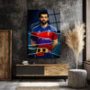 Mohamed Salah Kariyer Yolculuğu Cam Tablo | Futbol Efsanesi Sanatı
