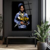 Kendrick Lamar Grammy Zaferi İkonik Cam Tablo Duvar Dekoru Kendrick Lamar Grammy Zaferi İkonik Cam Tablo