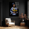 Kendrick Lamar Grammy Zaferi İkonik Cam Tablo Duvar Dekoru Kendrick Lamar Grammy Zaferi İkonik Cam Tablo
