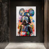  Pop Art Graffiti Cam Tablo