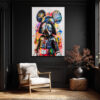  Pop Art Graffiti Cam Tablo