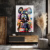  Pop Art Graffiti Cam Tablo