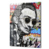 Dalí Rockstar Pop Art Cam Tablo: Modern Sanatın Cesur Yorumu Duvar Dekoru Dalí Rockstar Pop Art Cam Tablo: Modern Sanatın Cesur Yorumu