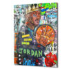 Efsanevi Jordan Graffiti Cam Tablo | Urban Sanat Duvar Dekoru Duvar Dekoru Efsanevi Jordan Graffiti Cam Tablo | Urban Sanat Duvar Dekoru