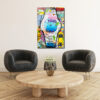 The World Is Yours Urban Sanat Cam Tablo Duvar Dekoru The World Is Yours Urban Sanat Cam Tablo