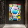 The World Is Yours Urban Sanat Cam Tablo Duvar Dekoru The World Is Yours Urban Sanat Cam Tablo